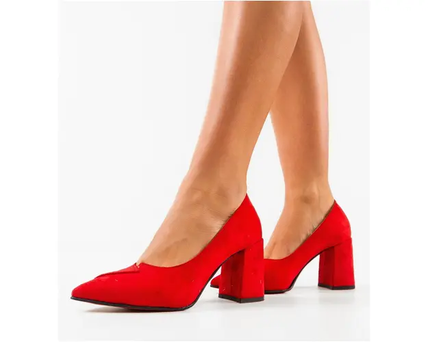 Pantofi dama Jafanza Rosii