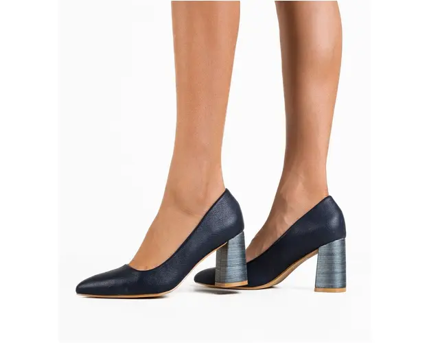 Pantofi dama Jaylen Bleumarin