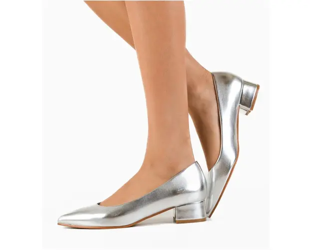 Pantofi dama Jejana Argintii