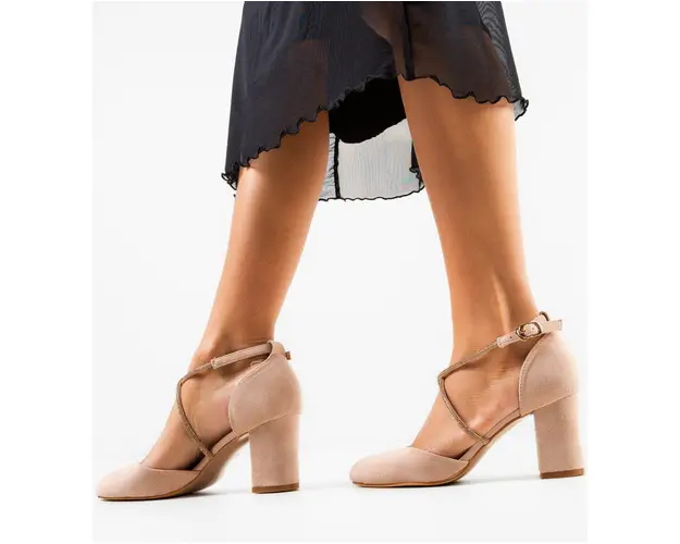 Pantofi dama Jonak Bej