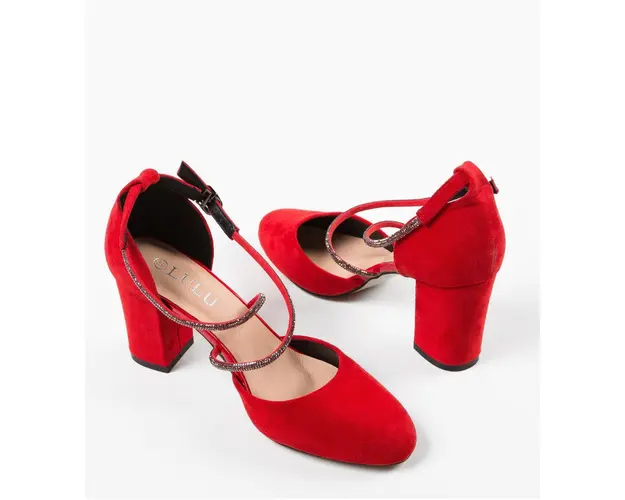 Pantofi dama Jonak Rosii