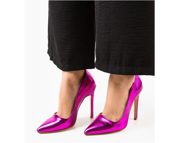 Pantofi dama Junba Fuchsia