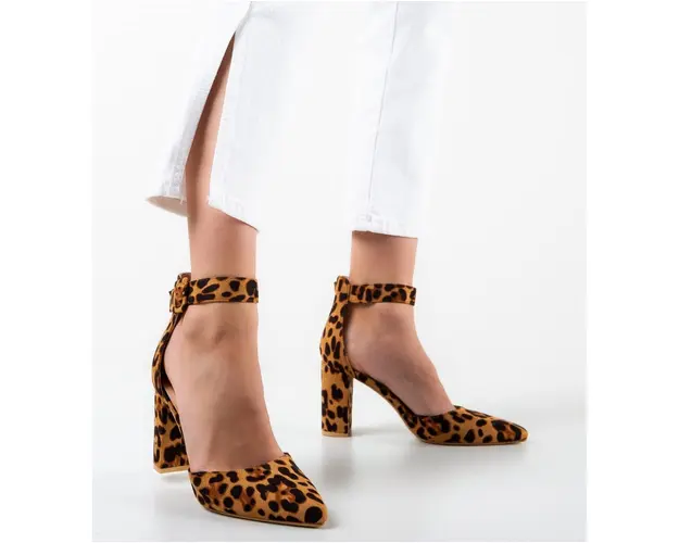 Pantofi dama Lam Leopard