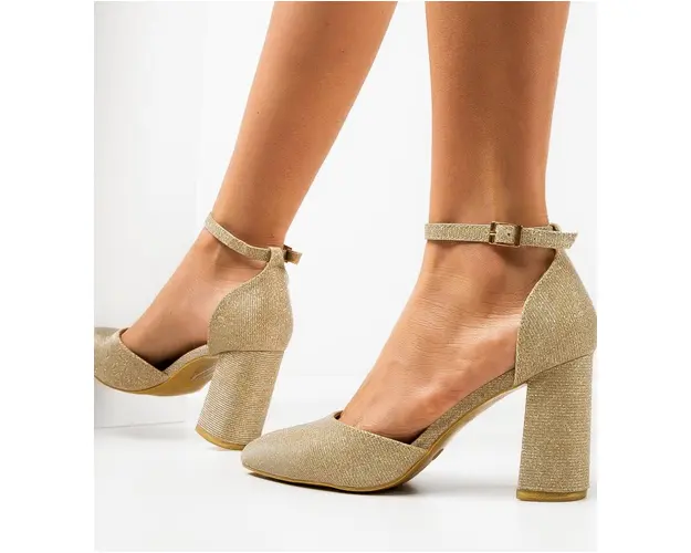 Pantofi dama Lewis Aurii