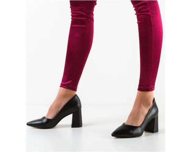 Pantofi dama Lilly Negri 2