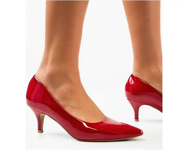 Pantofi dama Lucilla Rosii