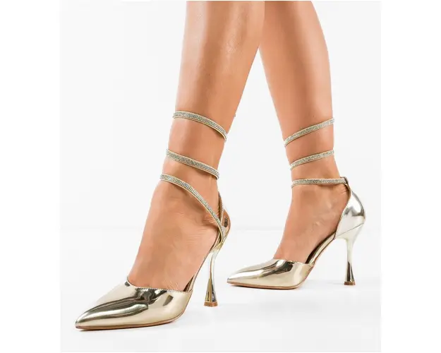 Pantofi dama Malata Auriu