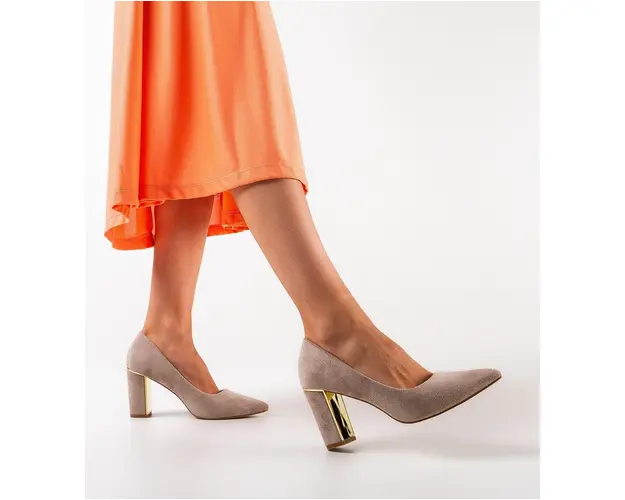 Pantofi dama Marion Gri