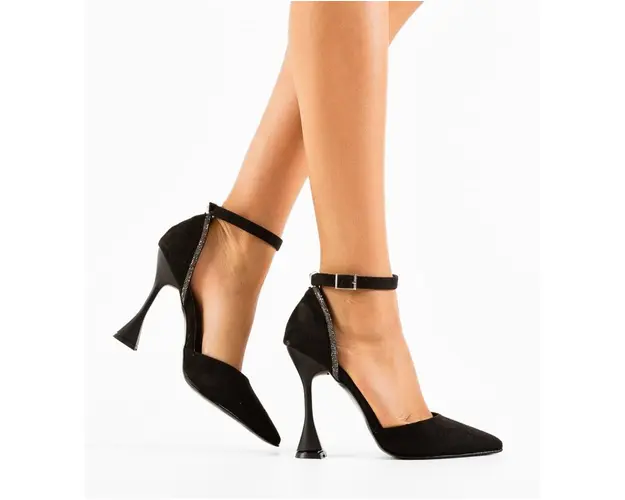 Pantofi dama None Negri