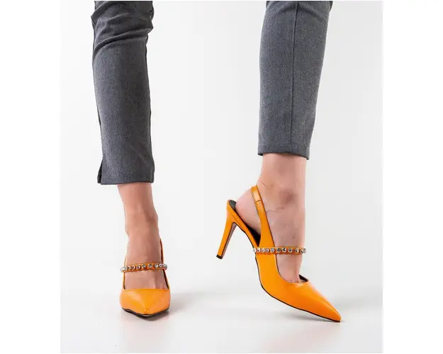 Pantofi dama Ogal Portocalii
