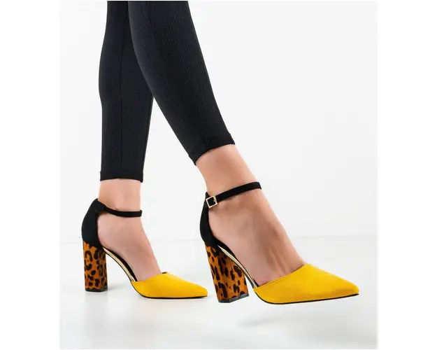 Pantofi dama Oliver Galbeni