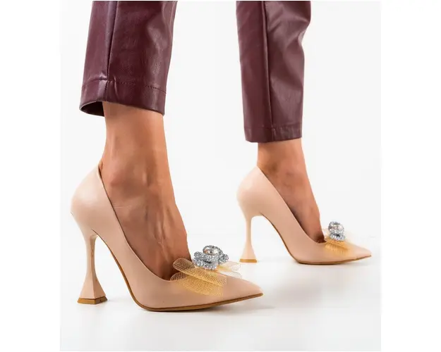 Pantofi dama Oska Nude