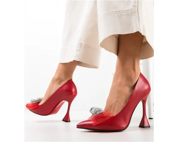 Pantofi dama Oska Rosii