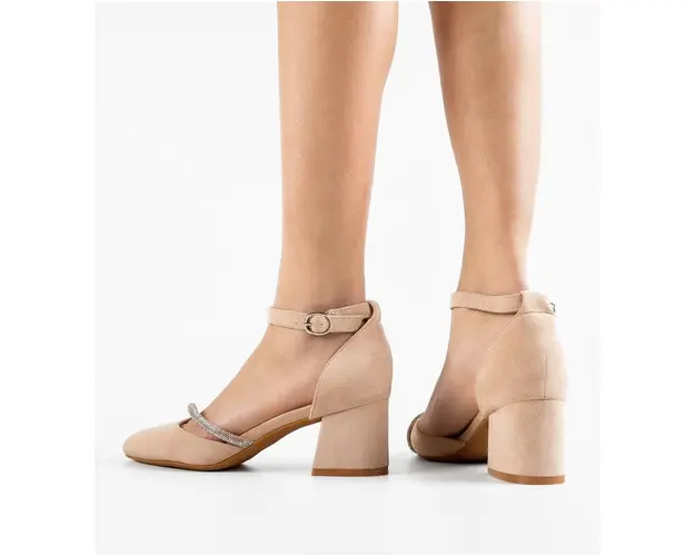 Pantofi dama Pamela Bej