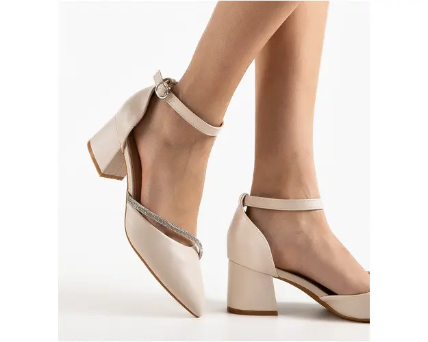 Pantofi dama Pamela Bej