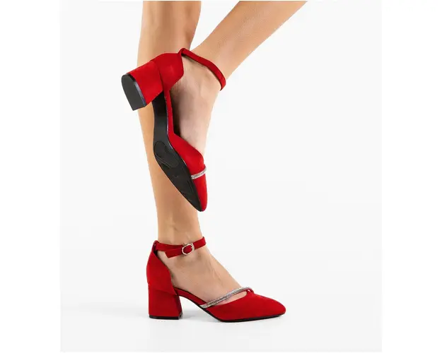 Pantofi dama Pamela Rosii