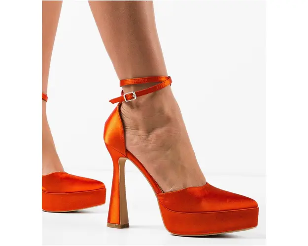 Pantofi dama Phoebe Portocalii