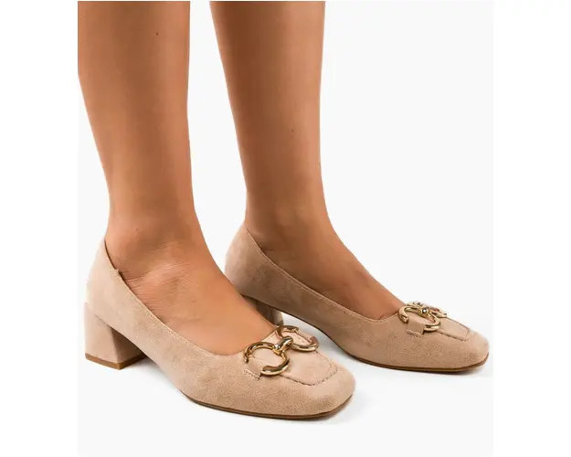 Pantofi dama Pope Bej