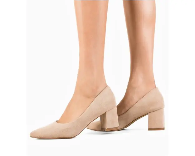 Pantofi dama Popeq Bej