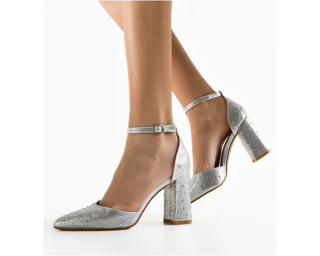 Pantofi dama Pris Argintii