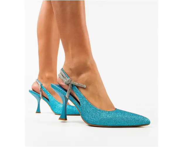 Pantofi dama Qam Albastri