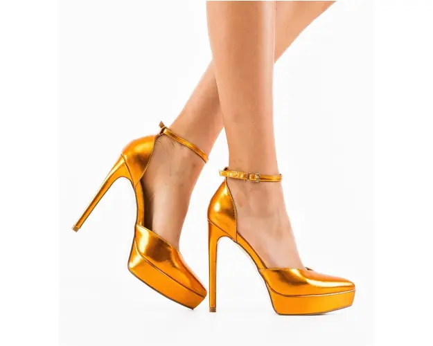 Pantofi dama Rada Portocalii