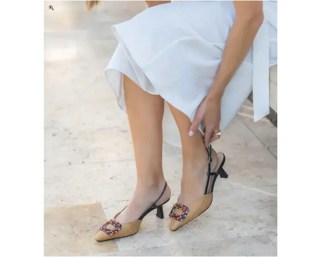 Pantofi dama Rafiana Bej