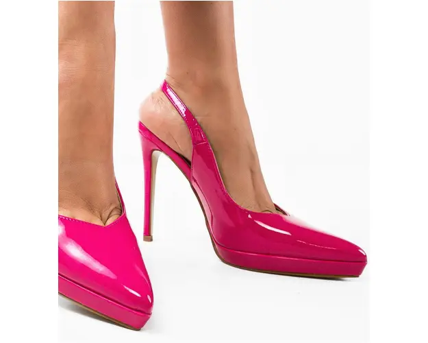 Pantofi dama Rajendra Fuchsia