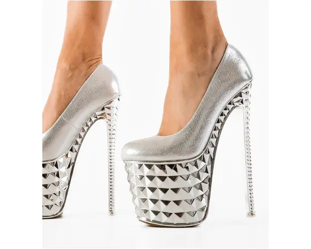 Pantofi dama Ryan Argintii