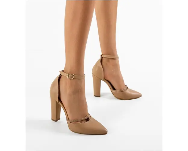 Pantofi dama Samora Nude