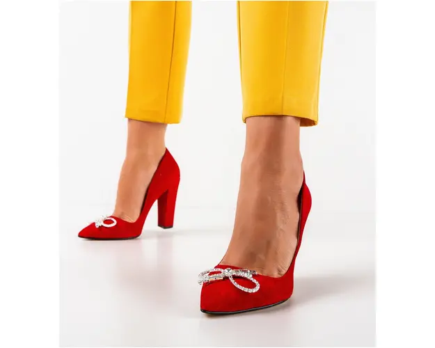 Pantofi dama Saxon Rosii