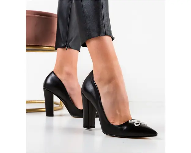 Pantofi dama Saxona Negri 2