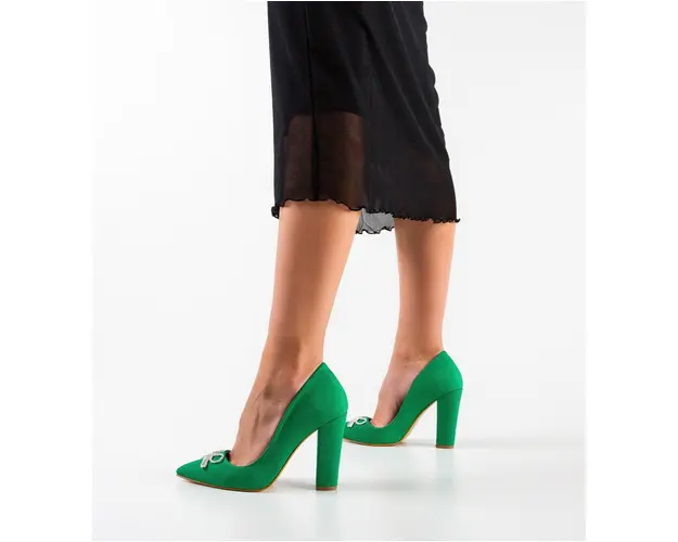 Pantofi dama Saxona Verzi