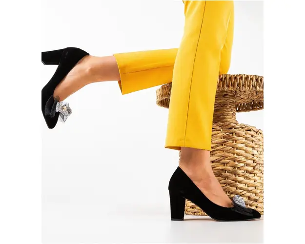 Pantofi dama Scar Negri 2