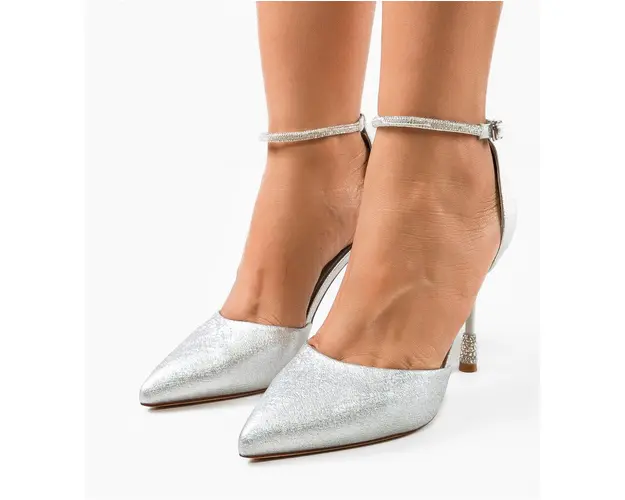 Pantofi dama Sennach Argintii