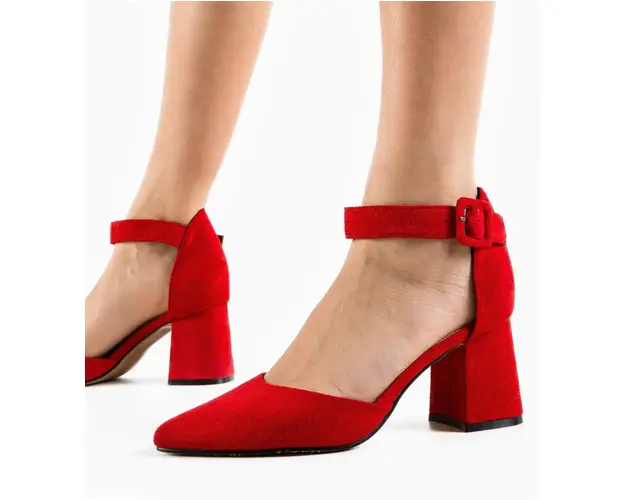 Pantofi dama Shard Rosii