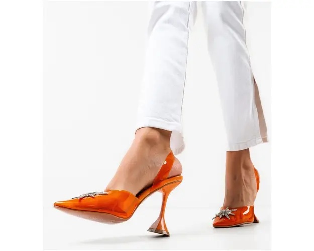 Pantofi dama Sheppard Portocalii