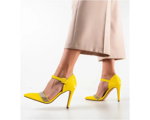Pantofi dama Sidra Galbeni