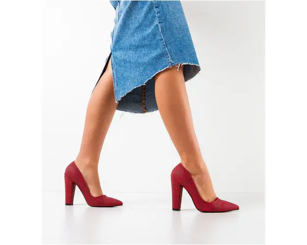 Pantofi dama Splash Rosii