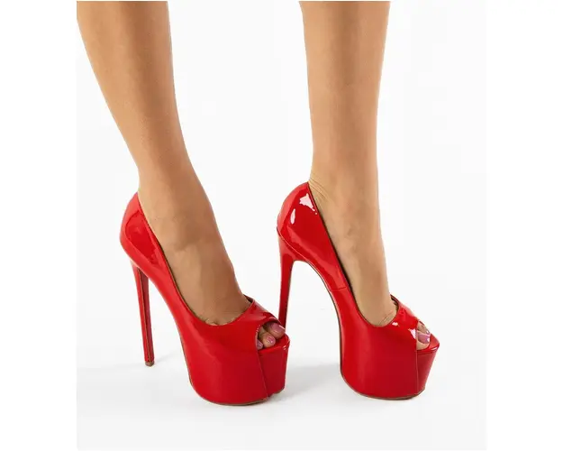 Pantofi dama Tamales Rosii