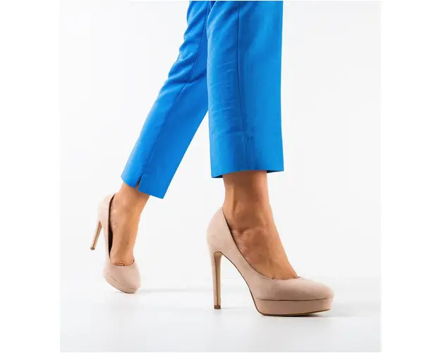 Pantofi dama Tianna Bej