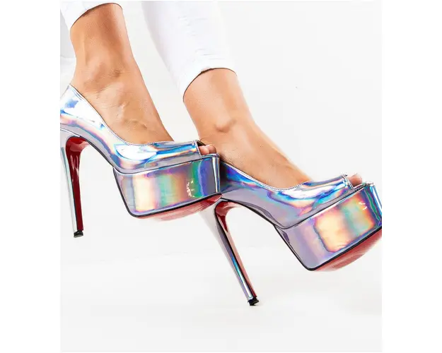 Pantofi dama Uraj Argintii