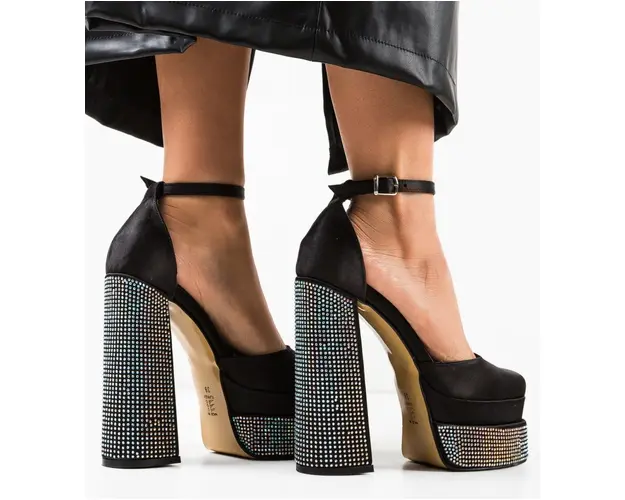 Pantofi dama Versaile Negri