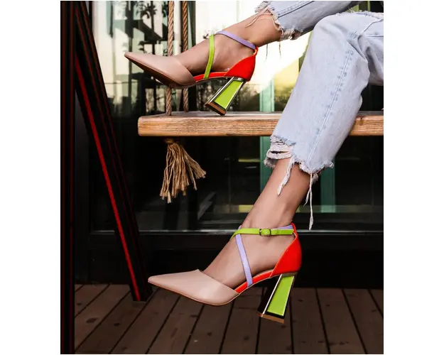 Pantofi dama Watson Khaki