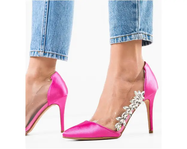 Pantofi dama Xavier Fuchsia