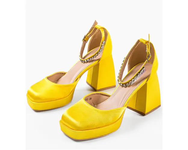 Pantofi dama Yash Galbeni