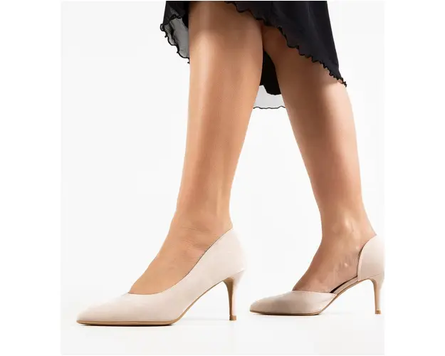 Pantofi dama Zahrao Bej