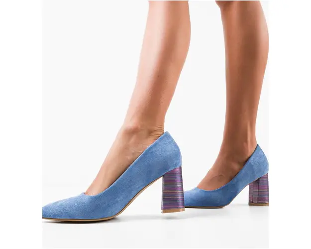 Pantofi Ferne Albastri