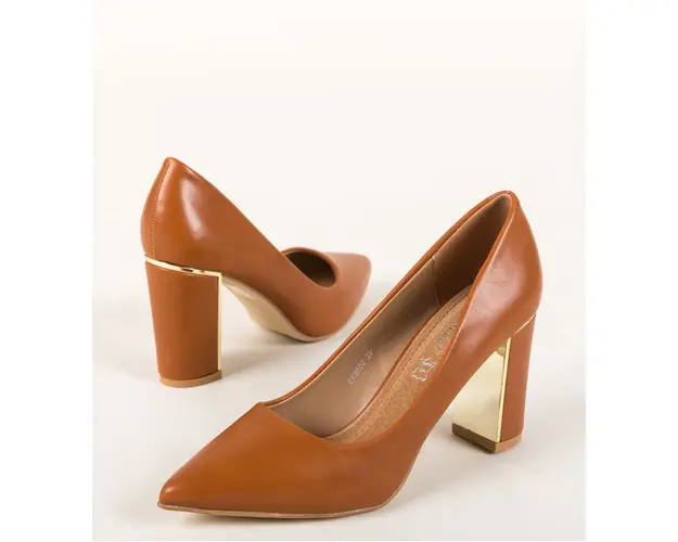 Pantofi Mikra Camel