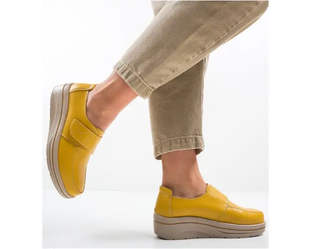 Pantofi Sport Hausberg Galbeni